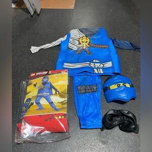 Ninjago Ninja - Jay Costume - Ninja Costume - Minifigure